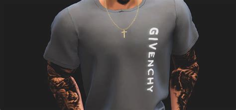 sims 4 givenchy shir|sims 4 Givenchy swatches.